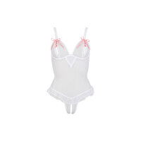 Body ouvert weiß/pink