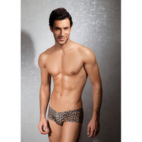 Boxershort mit Leopardenmuster