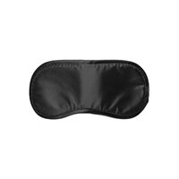 Augenbinde aus schwarzem Satin