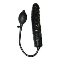 Aufblasbarer Dildo in Schwarz