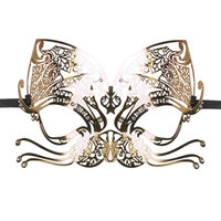 EasyToys – Durchbrochene venezianische Maske in Gold