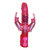 Double Rabbit Vibrator clear/pink