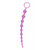 Lange Kette mit Analkugeln - Violett