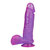 Crystal Jellies - 20 cm langer Dildo mit Saugnapf
