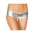 Micro Metallic Shorts SILBER