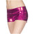 Metallic Mini Hot Pants FUCHSIA