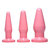Analplug in Pink Set mit 3 Teilen – verpackt