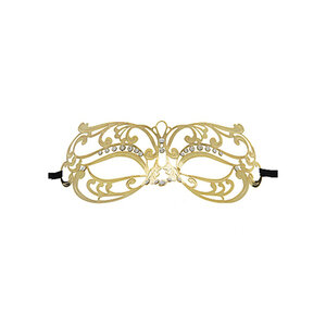 Tribal Venezianische Maske in Gold