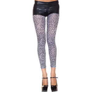 Leoparddruck fußlose Leggings LEOPARD