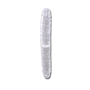 Crystal-Reihe "Crystal Duo" Double-Dong Dildo