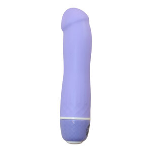 Violettfarbener Penis-Vibrator