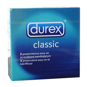 Durex Classic Kondome – 3 Stück