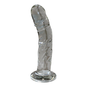 Realistischer Dildo aus Glas Icicles No 62