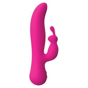 Vibrator aus Silikon in Pink