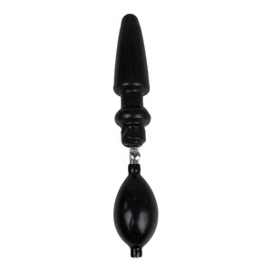 Aufblasbarer Buttplug mit entfernbarer Pumpe