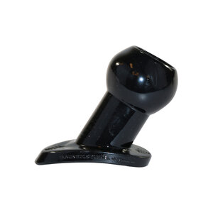 Hohler Buttplug 26 mm in Schwarz