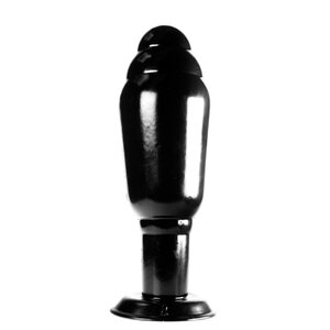 Buttplug 20 cm in Schwarz