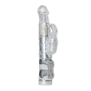 Bunny Vibrator in Silber