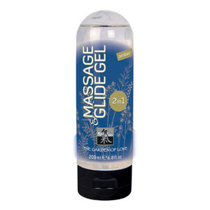 Shiatsu Massage- & Gleitcreme 2 in 1 Amber