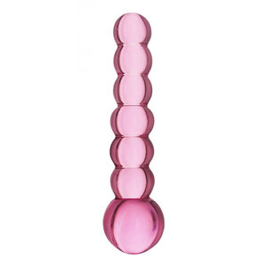 Aum Glassdrop Gläserner Dildo - Rosa