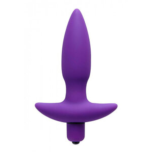 Aria  Silicone Vibrating Anal Plug - Small