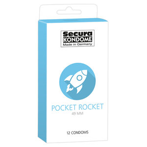 Secura Pocket Rocket Kondome - 12 Stück