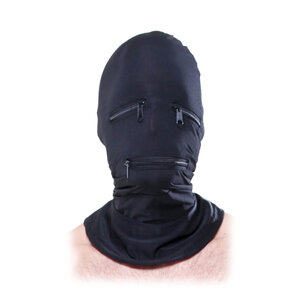 Zipper Face Hood