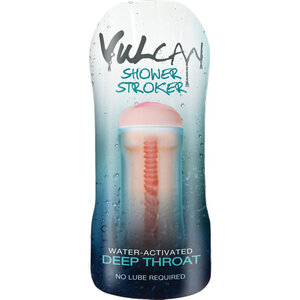 CyberSkin® H2O Vulcan Masturbator für die Dusche, Deep Throat