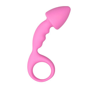 Silikon-Prostata-Dildo Rosa