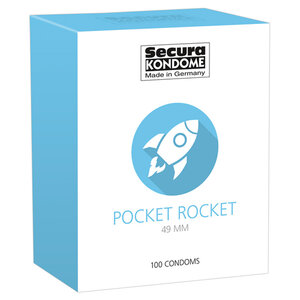 Secura Pocket Rocket Kondome - 100 Stück