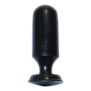 All Black Buttplug in Schwarz