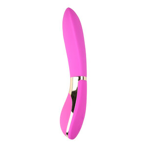 O-Gasm Vibrator aus Silikon in Pink