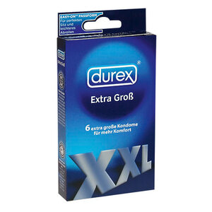 Durex XXL Kondome - 6 Stück