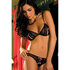 2PC Lace peek-a-boo set black_