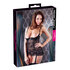 Strapskleidchen aus Spitze mit String in Schwarz_