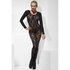 Catsuit aus Spitze in Schwarz_