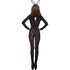 Catsuit aus Spitze in Schwarz_