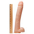 Realistischer, hautfarbener Dildo – extra lang_