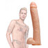 Realistischer, hautfarbener Dildo – extra lang_