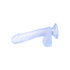 Transparenter Dildo mit Saugnapf_