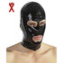 Latex Kopfmaske schwarz_