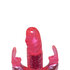 Double Rabbit Vibrator clear/pink_