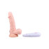 Vibrierender Dildo - Real Flesh 19 cm_