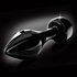Buttplug aus Glas Icicles No 44 in Schwarz_