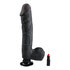 Realistischen vibrator schwarz 27 Zentimeter_