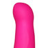 Vibrator mit runder Spitze und Wellen in Pink_