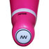 Vibrator mit runder Spitze und Wellen in Pink_