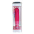 Vibrator mit runder Spitze und Wellen in Pink_