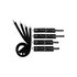 Frisky 8-teiliges Bondage Fessel-Set_