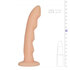 Strap-on Dildo aus Silikon – hautfarben_